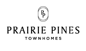 Prairie Pines Logo with blackk text
